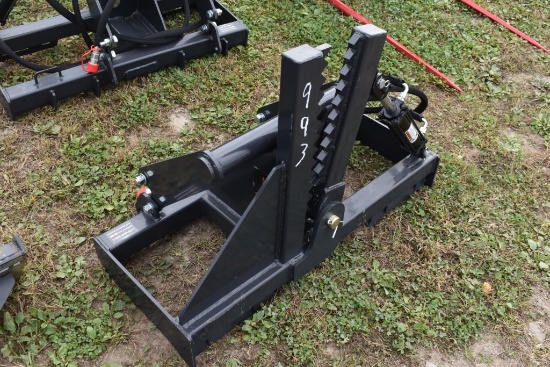 Landhonor Quick Attach Skid Steer Hydraulic Tree and Root Puller