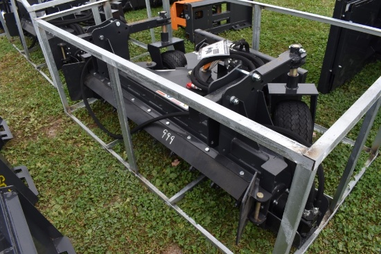 Landhonor 72" Quick Attach Skid Steer Power Rake Harrow