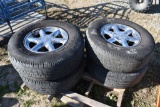 4 Dextero P265/70R16 Tires on Cadillac Rims