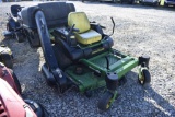 John Deere Ztrak 757 Zero Turn Mower with Bagger
