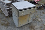 Shop Cabinet with Stainless Steel Top