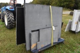 Group of Granite Slabs and Counters on Rack