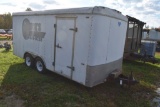 2000 International 16' x 7.5' Enclosed Trailer