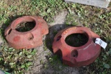 2 Farmall A B Wheel Weights