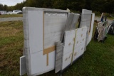 Group of Granite Slabs and Counters on Rack