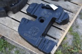 2 New Holland 88lb Suitcase Weights