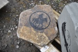 Cowboy Scene on West Mountain Stone