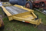 17' Tri Axle Equipment Trailer