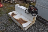 105 Gallon L-Shaped Transfer Fuel Tank With Fill rite Electric Pump