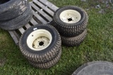 4 Carlisle 23x10.50-12 Tires on 4 Lug Rims