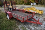 2000 Car Mate 10' Landscape Trailer