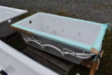 New Clarke Fiberglass Jacuzzi Bath Tub