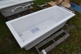 New Clarke Fiberglass Bath Tub