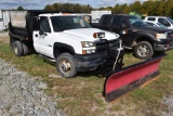 2007 Chevrolet 3500 Dump Truck With Snow Plow