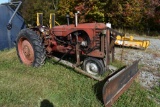 Massey Harris Tractor with Plow
