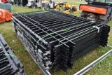 20 Pieces of Wrought Iron Fence Panels