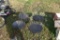 4 Metal Chairs