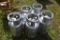 5 Forklift Propane Tanks