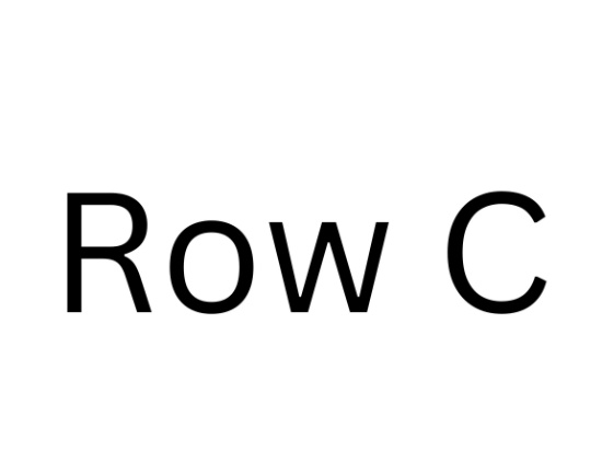 Start of Row C