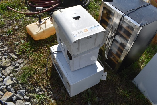 2 Microwaves and Paper Shredder