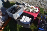 3 Totes of Household Items