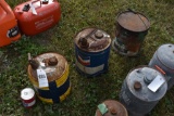 4 Vintage Oil Tins