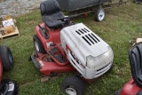 White Huskee Supreme Lawn Tractor