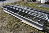 13 Step Galvanized Warehouse Staircase with Handrail