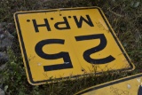 25MPH Sign
