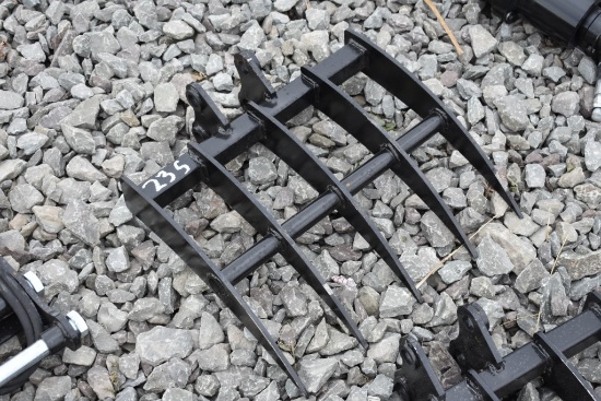 Miva Mini Excavator 19" Debris Rake