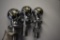 3 Misc Chrome Hitch Balls