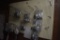 Group of Trailer Bearing Kits on Peg Board