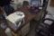 Wood Metal Desk with 5 Drawer