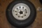 Provider ST225/75R15 Tire on 5 Lug Rim
