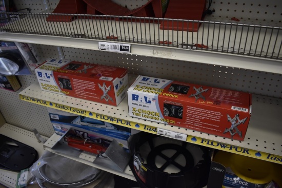 3 Bal X Chock Locking Tire Chocks