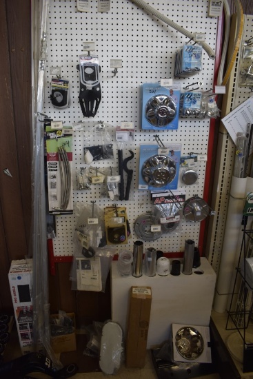 Group of Misc Trailer Parts