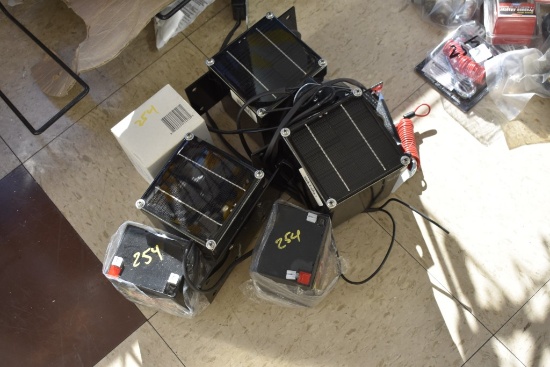 3 Solar Trailer Brake Aways with Batteries