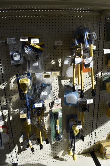 Group of RV Generator Adapters and Pigtail Adapters