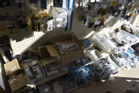 Large Group of Trailer Lights, Wiring Harnesses