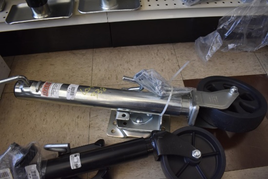 Ram 1500lb 17" Side Wind Tongue Jack with Wheel