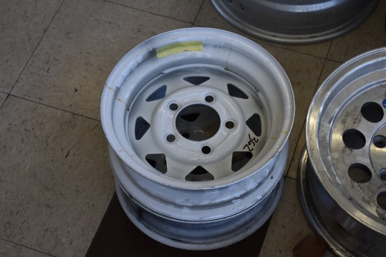 2 13" 5 Lug Rims