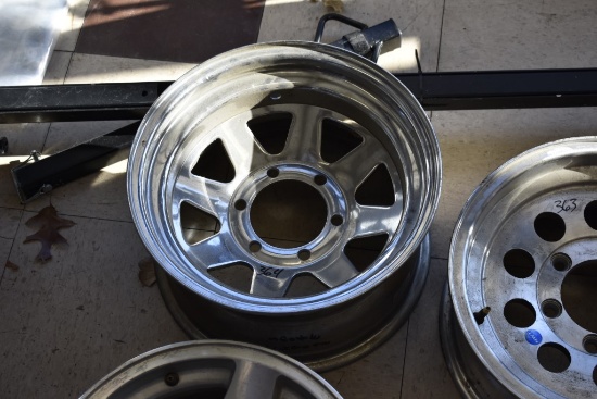 16" 6 Lug Chrome Rim