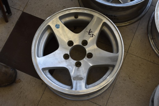 15" 5 Lug Aluminum Rim