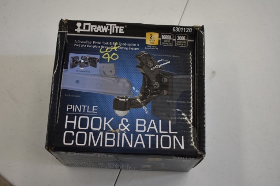 Draw-Tite 6301120 2" 16000lb Hook & Ball Combination