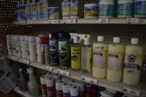 Shelf of RV Cleaning Products