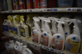 Shelf of RV Cleaning Products
