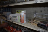 Shelf of RV Cleaning Products and Tapes