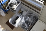 Group of Shackle Bolts, Plates, Bearings, Seals, Lug Nuts