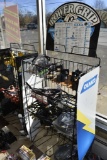 Power  Grip Shelf with Propane Hoses and 7 Pin Trailer Wires and Connectors