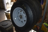 Kenda ST175/80D13 Tire on 5 Lug Rim